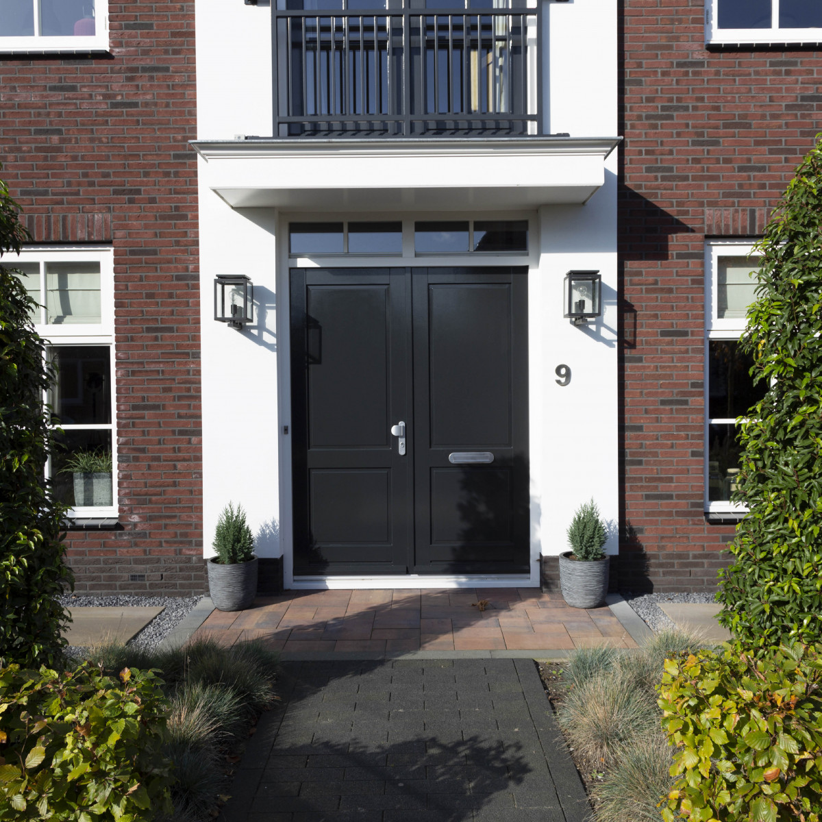 Buitenverlichting, buitenlamp Vecht, de perfecte gevellamp, zwart strak klassieke gevelverlichting van KS Verlichting