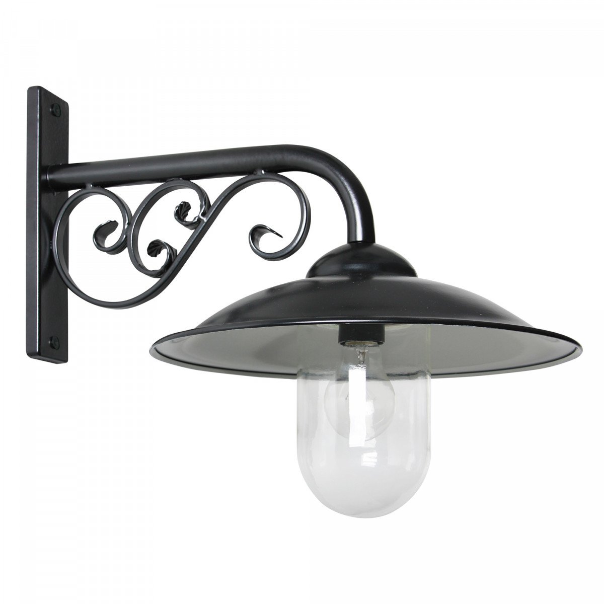 1260 Stationslamp – Klassieke wandlamp van gesmeed staal
