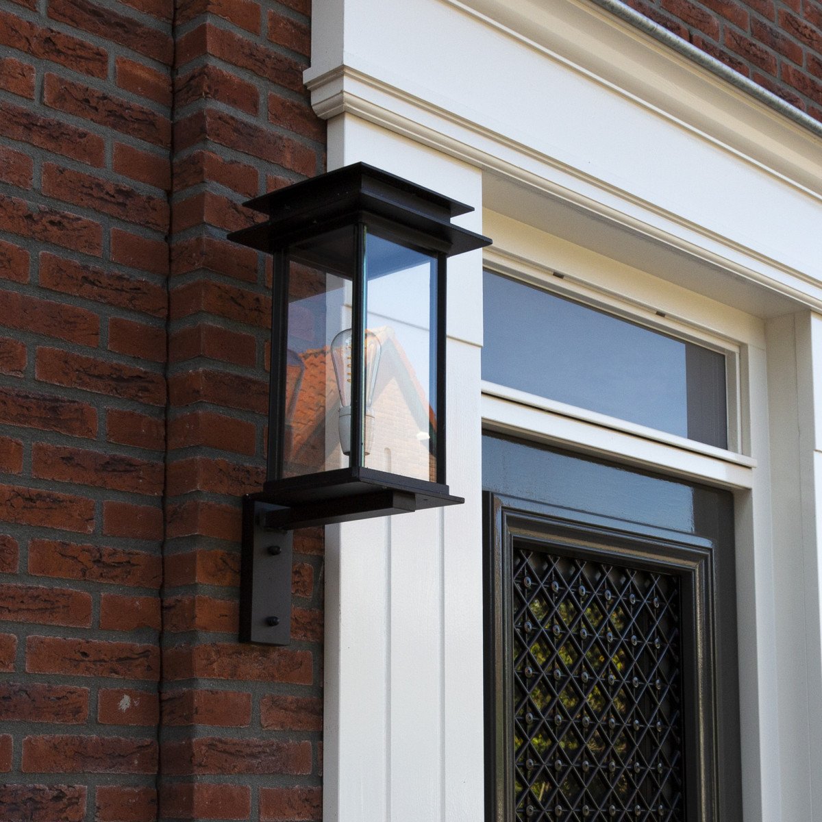 Praag Muurlamp M – Stijlvolle wandlamp voor gevel en entree 