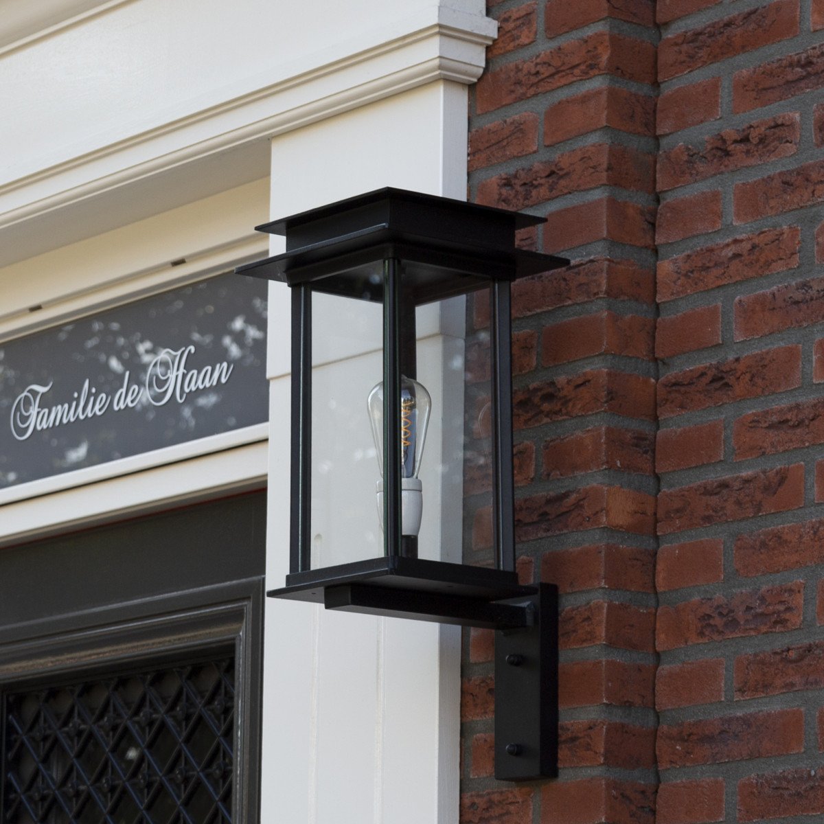 Praag Muurlamp M – Stijlvolle wandlamp voor gevel en entree 
