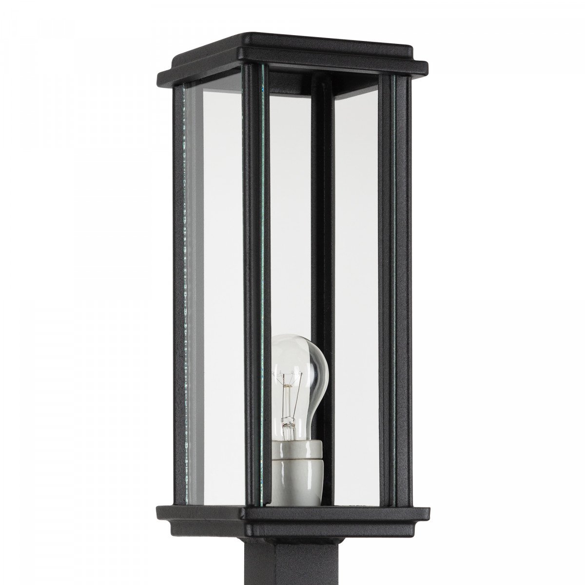 KS Verlichting buitenlamp Capital L Sokkel modern en strak in zwarte kleur