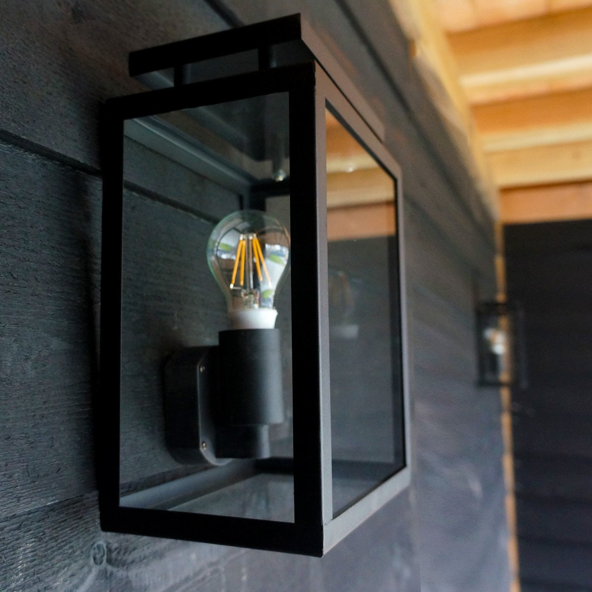 7319D4 Muurlamp Vecht Plat – Minimalistisch ontwerp vlak tegen de wand 