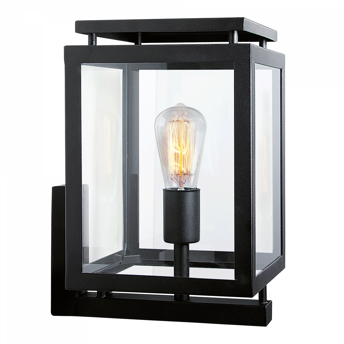 Buitenverlichting, buitenlamp Vecht, de perfecte gevellamp, zwart strak klassieke gevelverlichting van KS Verlichting