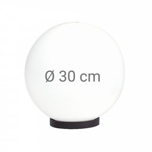 Globe 30 bol opaal wit  Globe 30 bol opaal wit