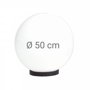 Globe 50 bol opaal wit  Globe 50 bol opaal wit