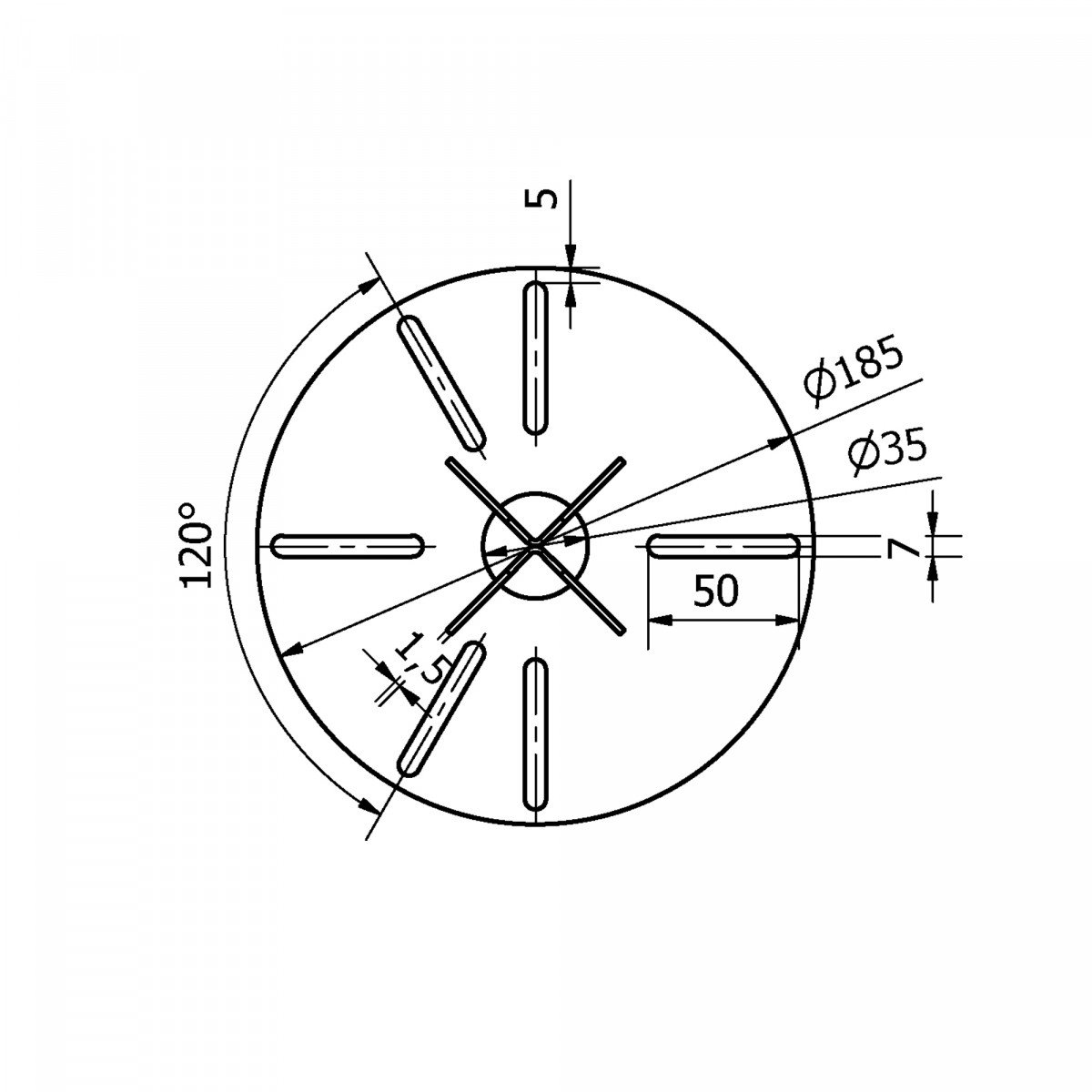 Montage Spie Mini 5829, verzinkte verankeringsspie voor tuinverlichting van KS Verlichting