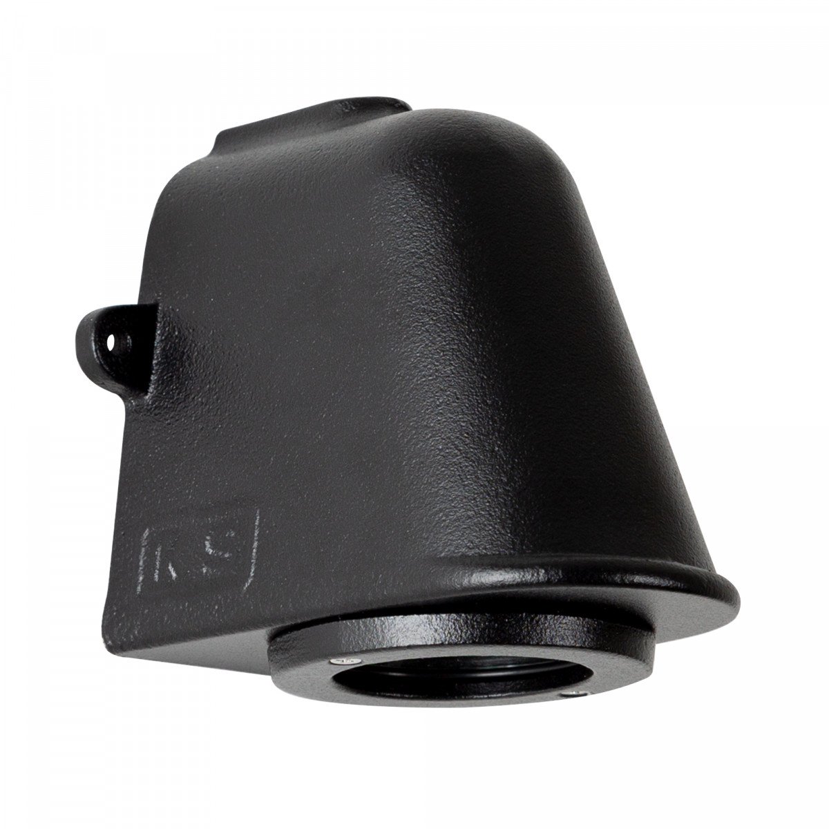 Zwarte aluminium wandlamp Offshore met GU10 fitting van KS Verlichting