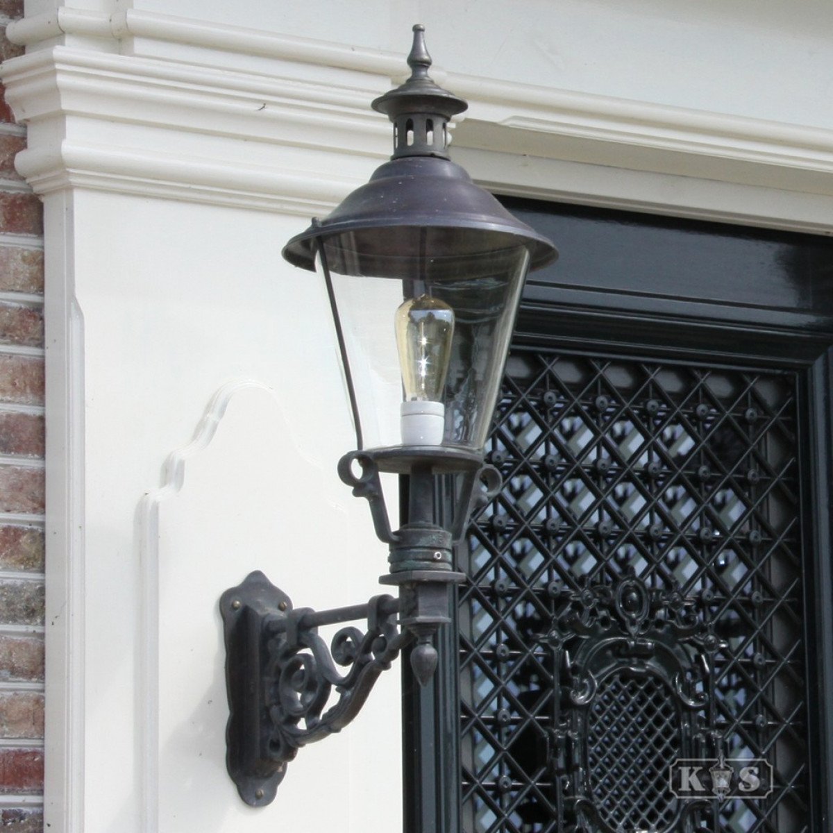 Muurlamp Scheveningen XL Brons