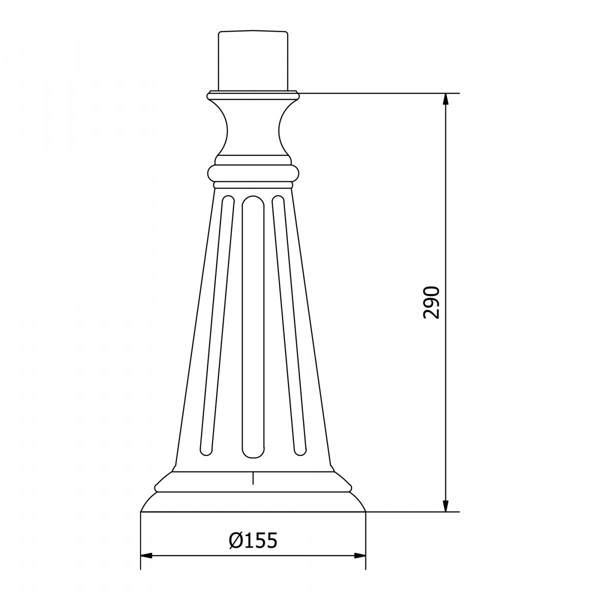 KS250 Sokkel