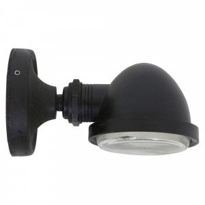 Lexi wandlamp Antiek Zwart Downlighter
