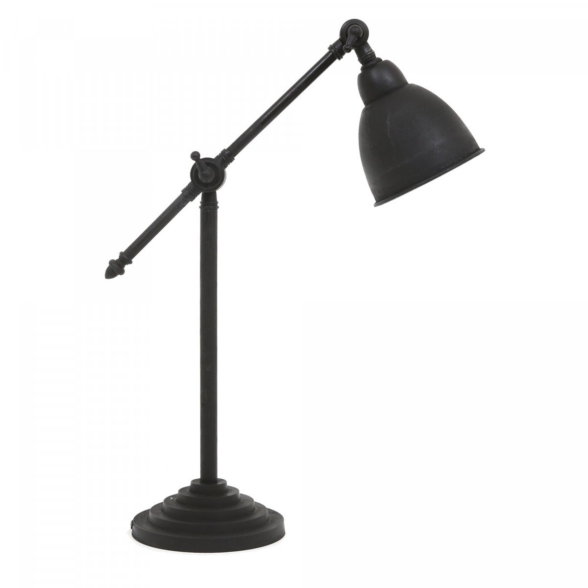 Nostaluce tafellamp Zwart - Binnenverlichting Berkley black | Nostalux.nl