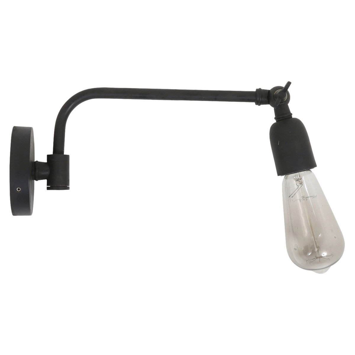 Carlton Wandlamp Antiek zwart