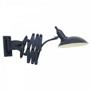 Wandlamp Jazz Antiek Zwart