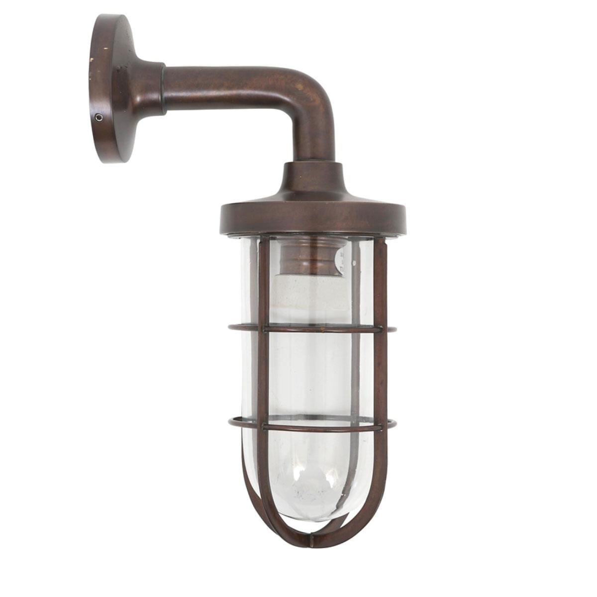 Tristan muurlamp Brons