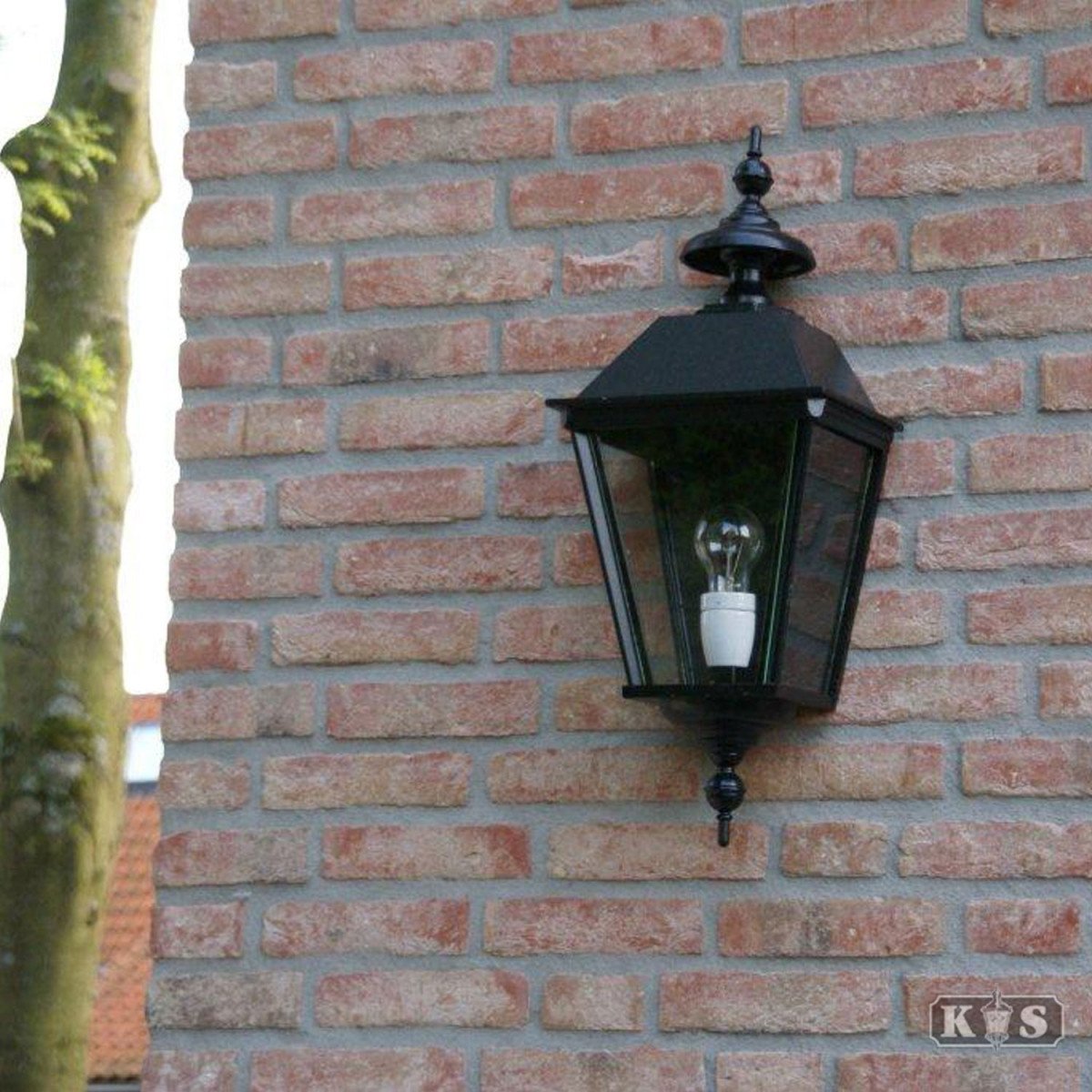 Buitenlamp Delft M Groen