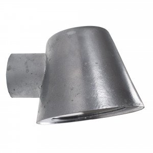Vita Cup wandlamp verzinkt staal, zilverkleurige wandspot met GU10 fitting voor buiten. Vita Cup wandlamp verzinkt staal, zilverkleurige wandspot met GU10 fitting voor buiten.