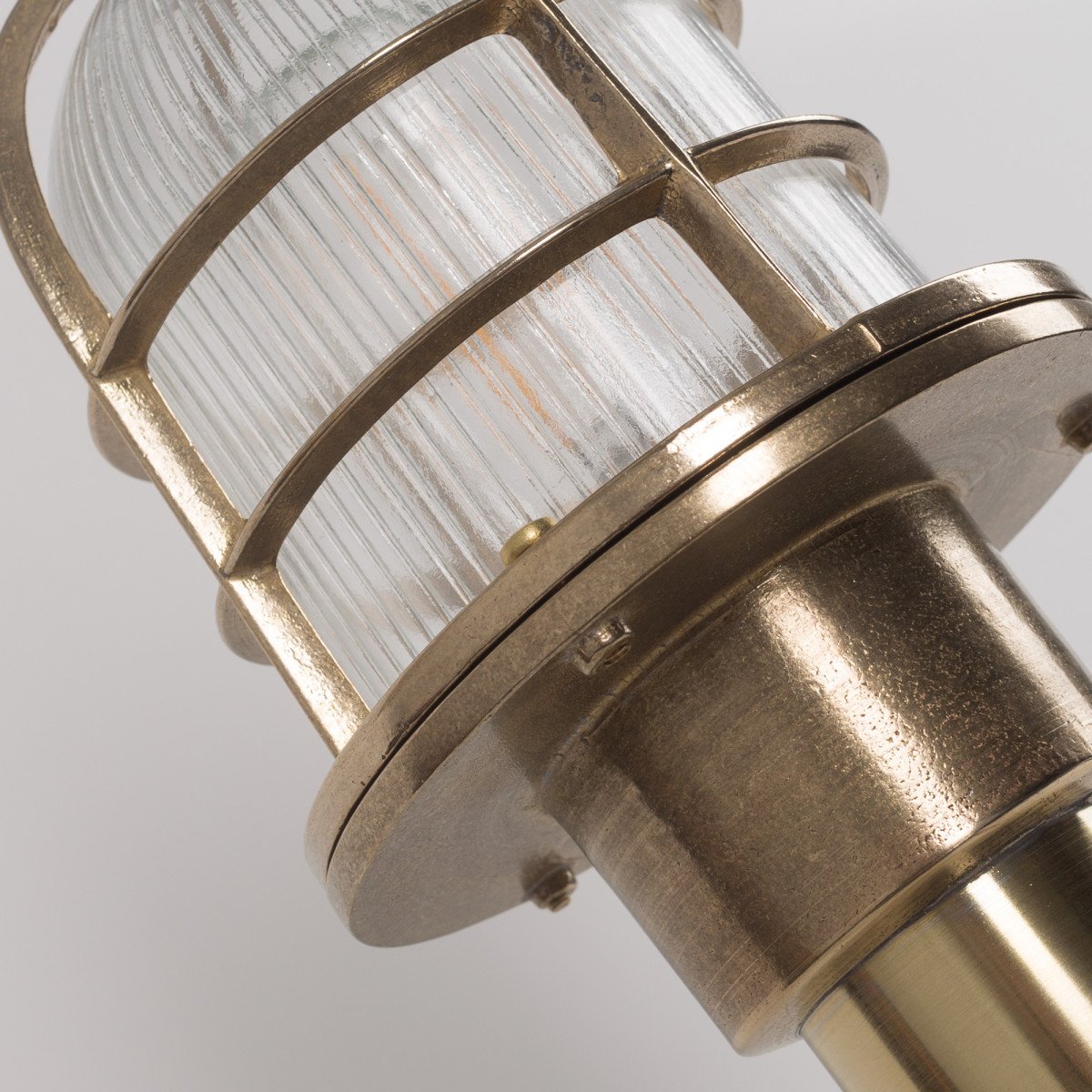 Sokkellamp Caspian Brons
