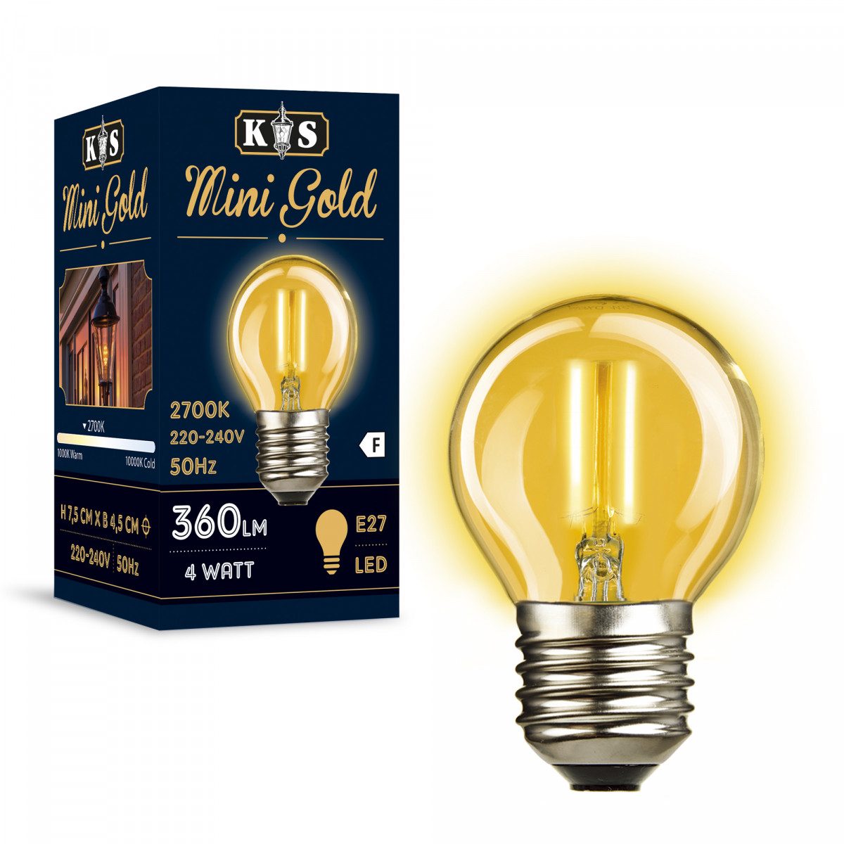 Mini Gold LED 4W