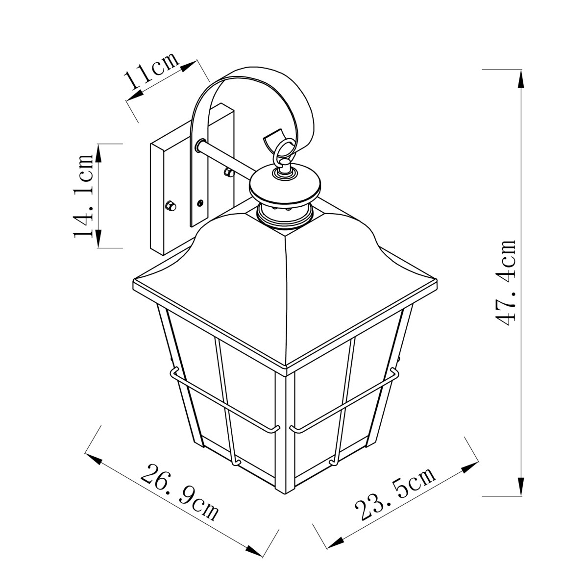 Muurlamp Brisbane | Officiële site KS Verlichting 