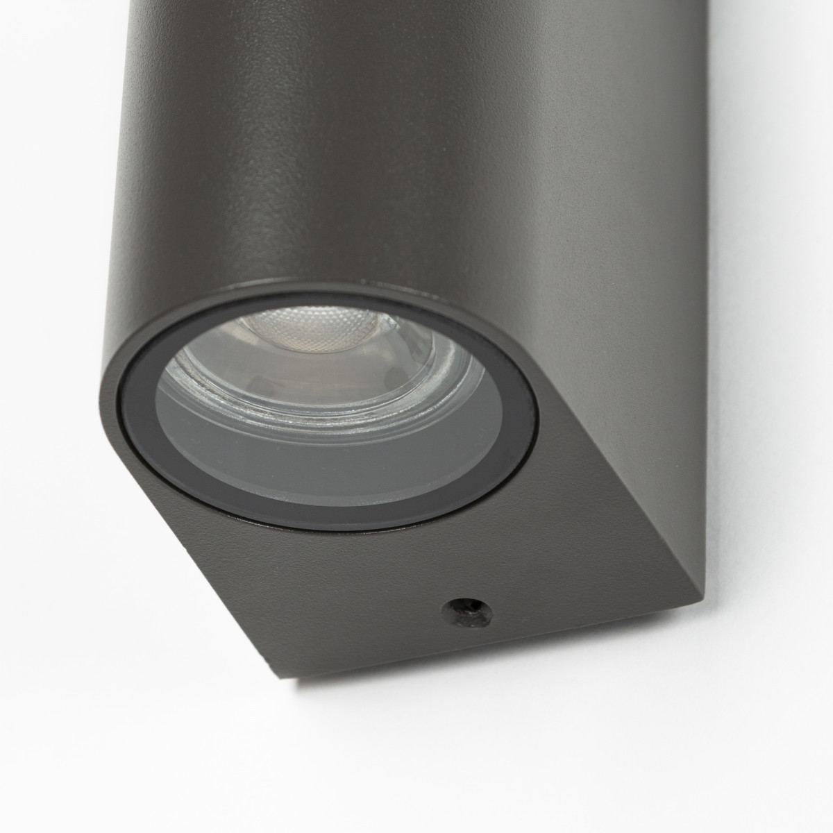 Wandspot Flash, antraciet up en downlighter van KS Verlichting, moderne wandverlichting voor buiten, perfect als gevelspot, gevelverlichting