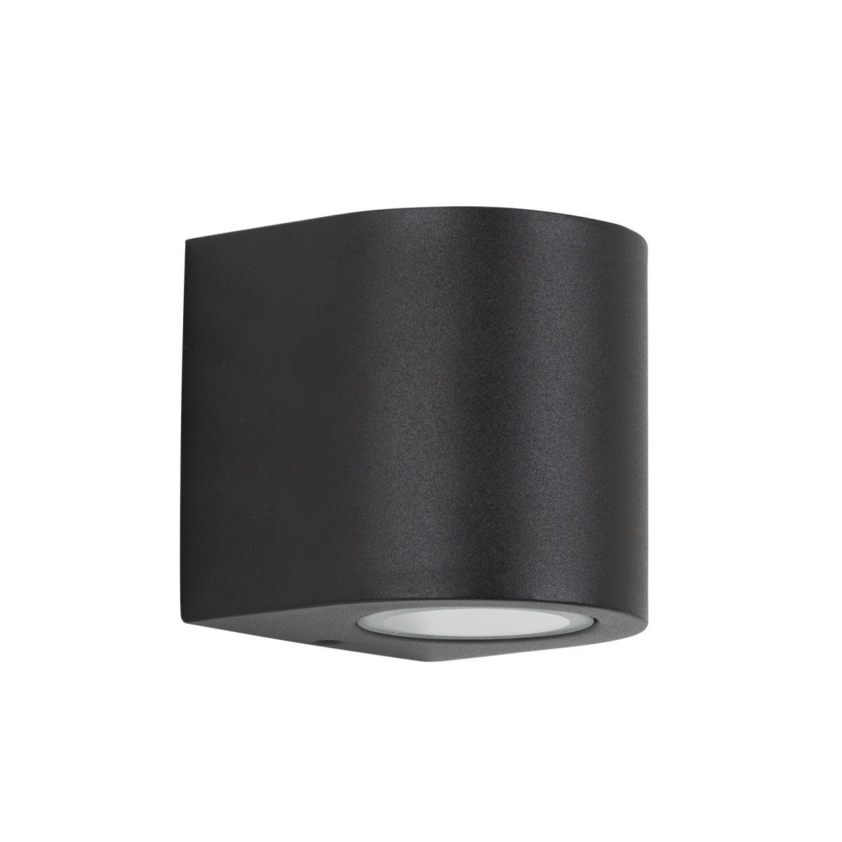 Buitenverlichting wandlamp noa Zwart RVS downlighter
