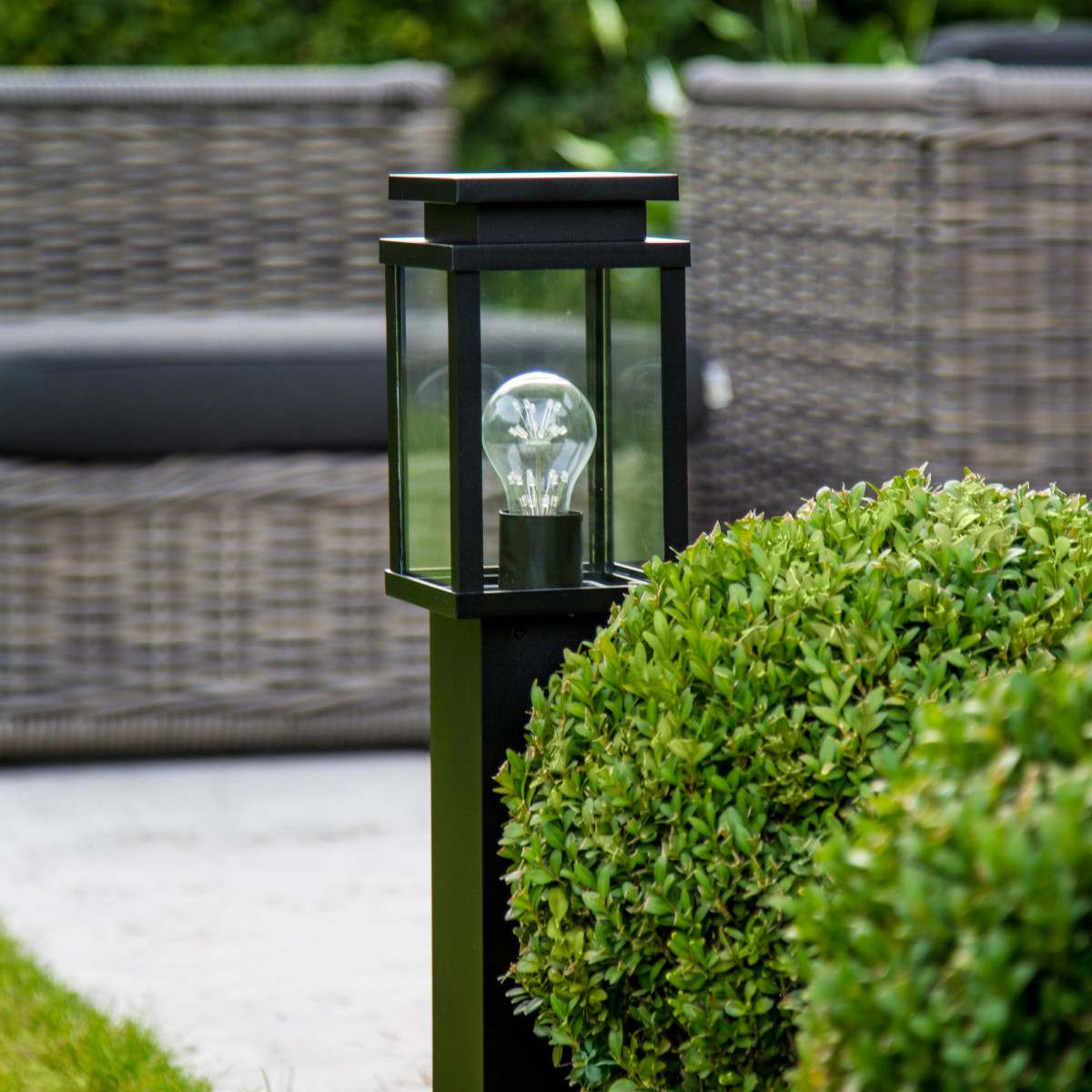 tuinverlichting, tuinlamp jersey terras lantaarn stijlvol strak klassieke tuinlamp een originele buitenverlichting van KS Verlichting