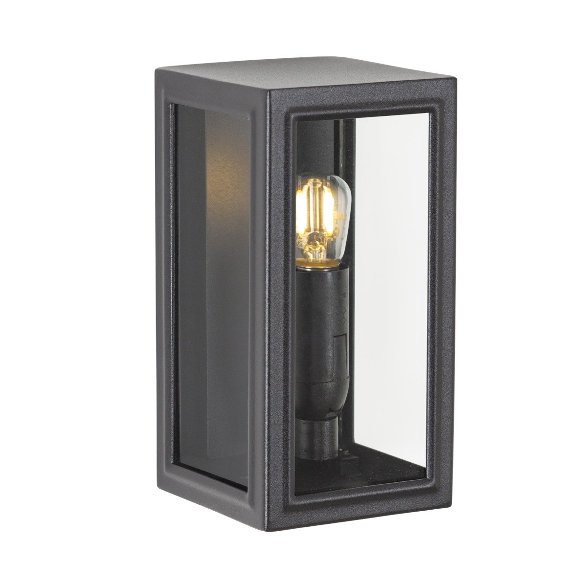 verandalamp, buitenlamp Buitenlamp Spark zwart, strak vormgegeven trendy buitenverlichting voor aan de muur van KS Verlichting