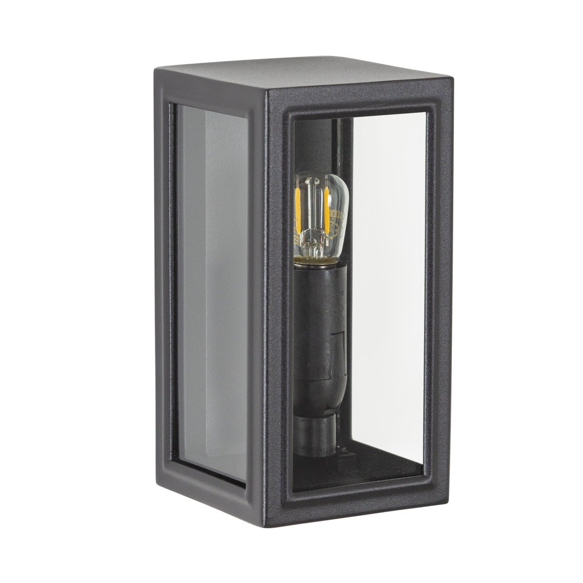 verandalamp, buitenlamp Buitenlamp Spark zwart, strak vormgegeven trendy buitenverlichting voor aan de muur van KS Verlichting