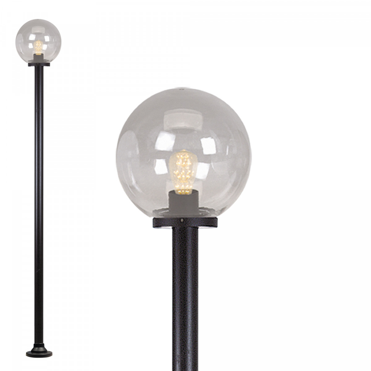 Tuinlantaarn Globe 200R Helder