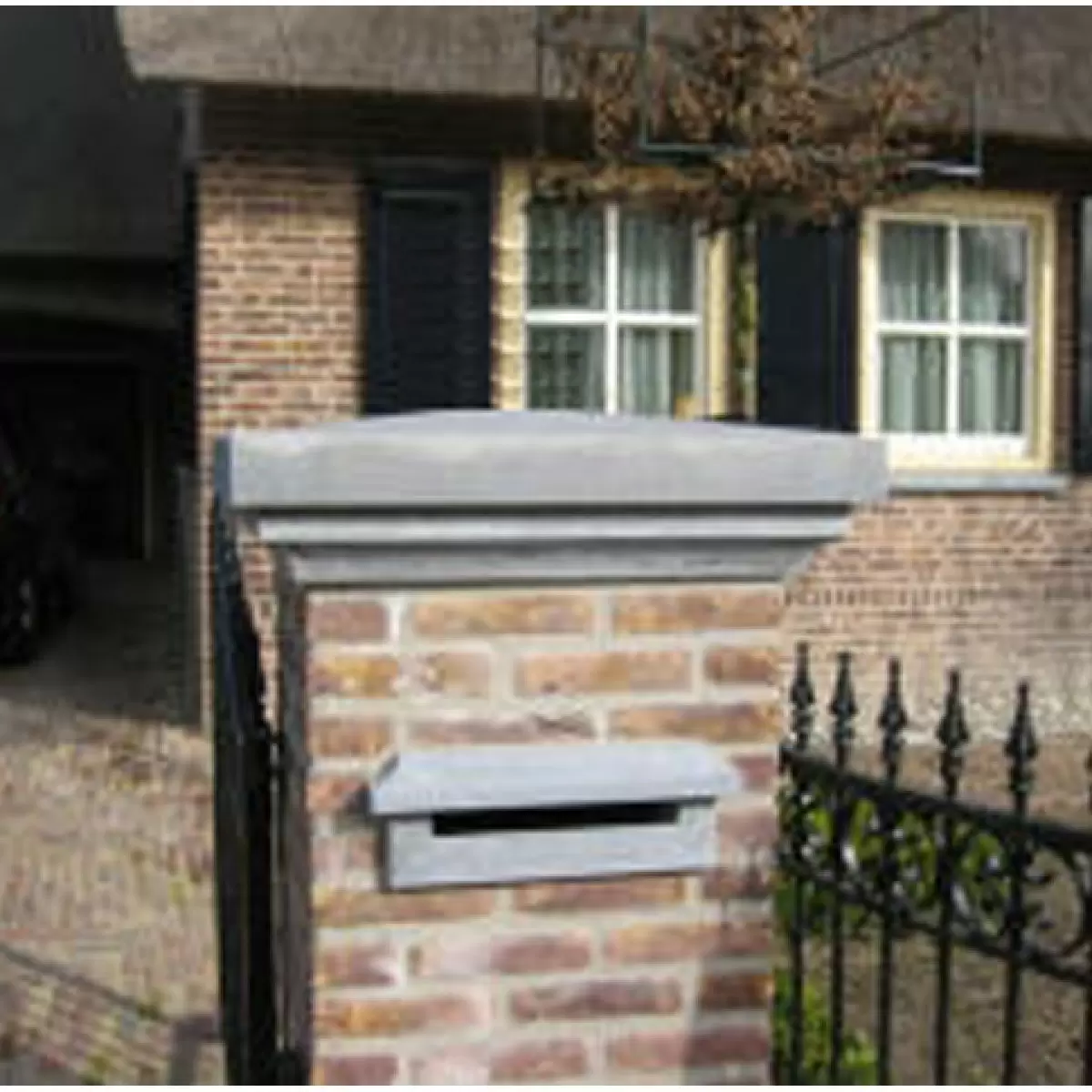 privacy Enzovoorts garen Inbouw brievenbus hardsteen | Officiële site KS Verlichting