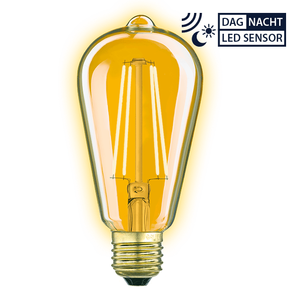 e27 led lamp met ingebouwde dag nacht schemer sensor nostalux nl